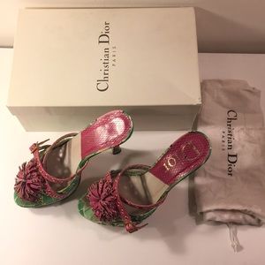 RARE Christian Dior/Galliano Queen Mum Mule 35.5🏠